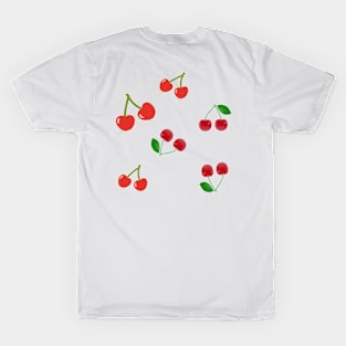 Sweet Cherry Design T-Shirt